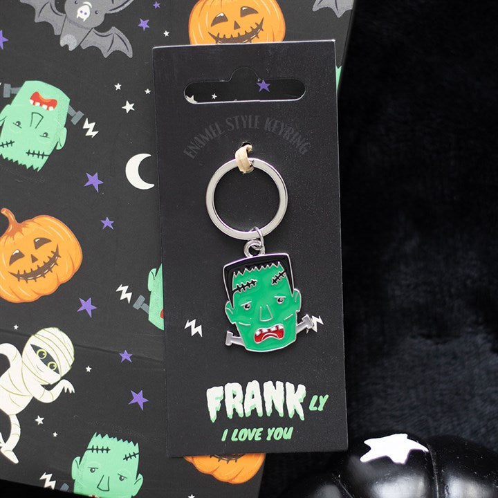 Monster Frank Enamel Keyring