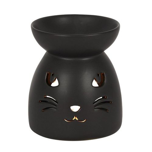 Black Cat Cut Out Oil Burner and Wax Warmer