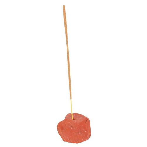 Red Jasper Crystal Incense Stick Holder