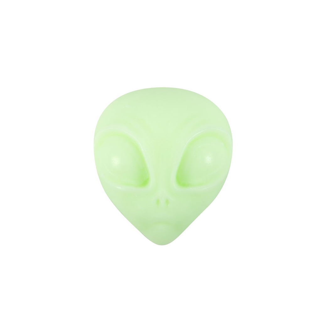 UFO Wax Burner with Lime Alien Wax Melt