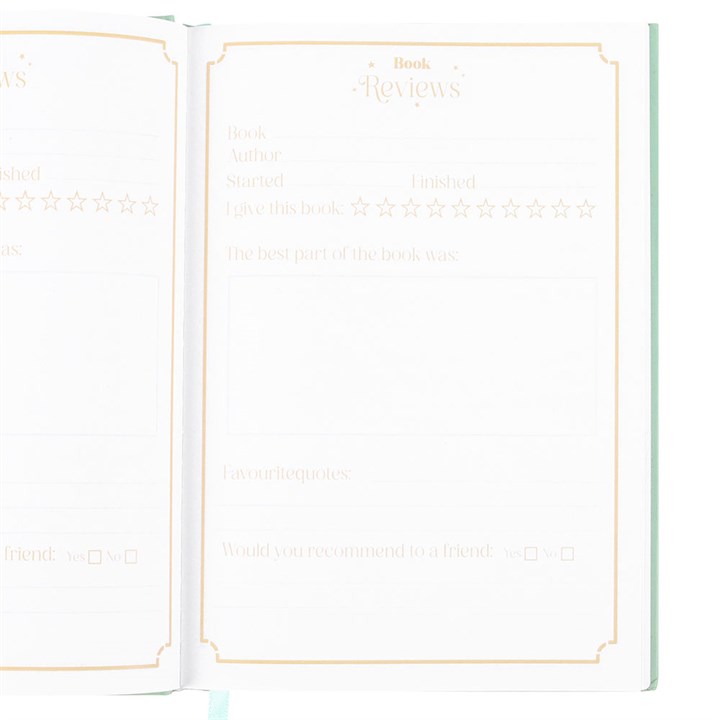 My Reading Journal A5 Notebook