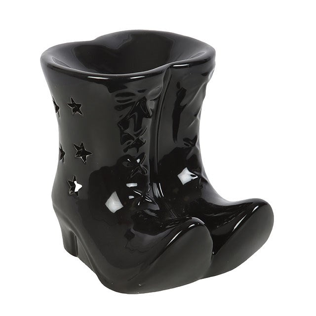 Black Witch Boots Oil Burner