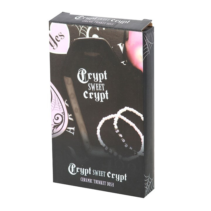 Crypt Sweet Crypt Coffin Trinket Tray