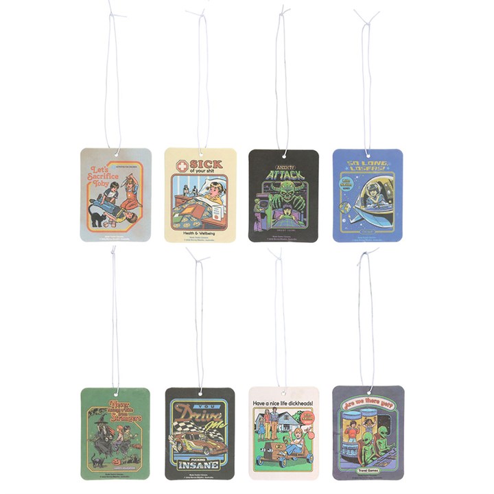 Set of 8 Air Fresheners by Steven Rhodes
