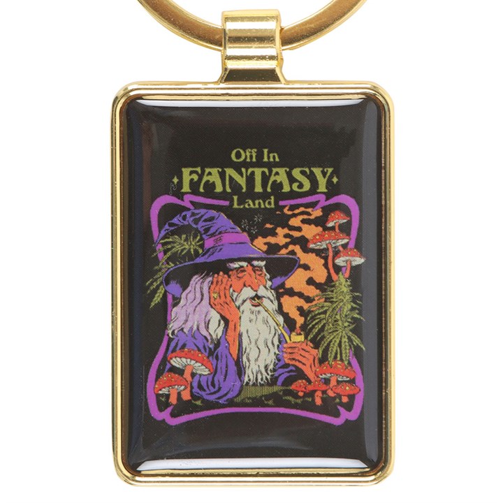 Fantasy Land Keyring by Steven Rhodes