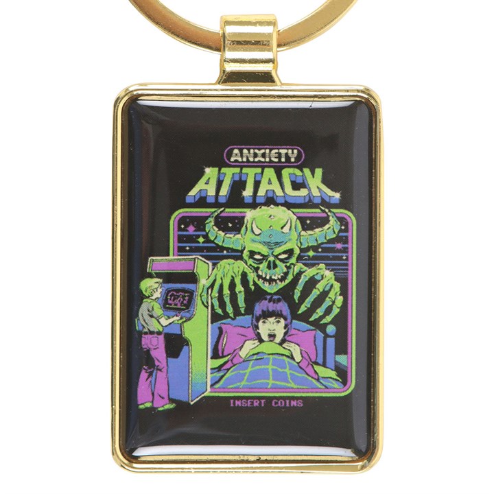 Anxiety Attack Keyring by Steven Rhodes