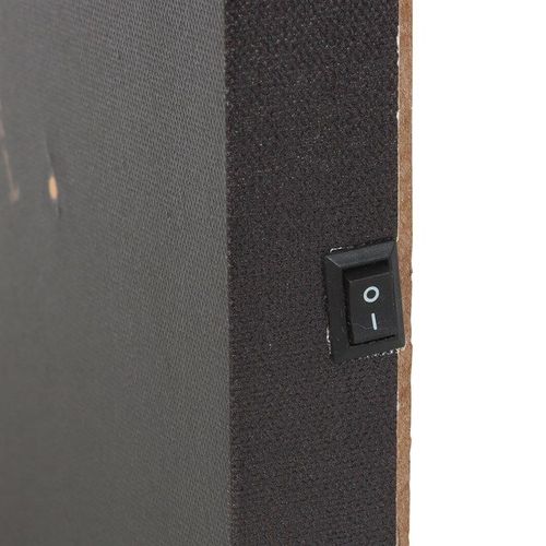 Forest Bee Light Up Canvas Plaque