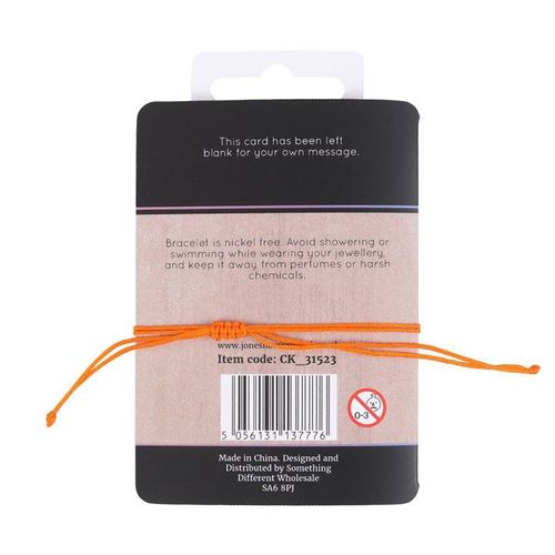 Sacral Chakra Charm Bracelet